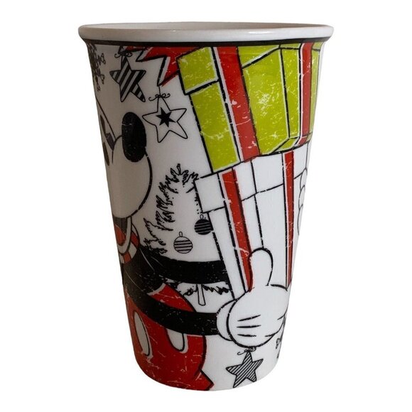Disney Mickey Mouse Mug Cup Tumbler Christmas Magic is Everywhere - Picture 7 of 13